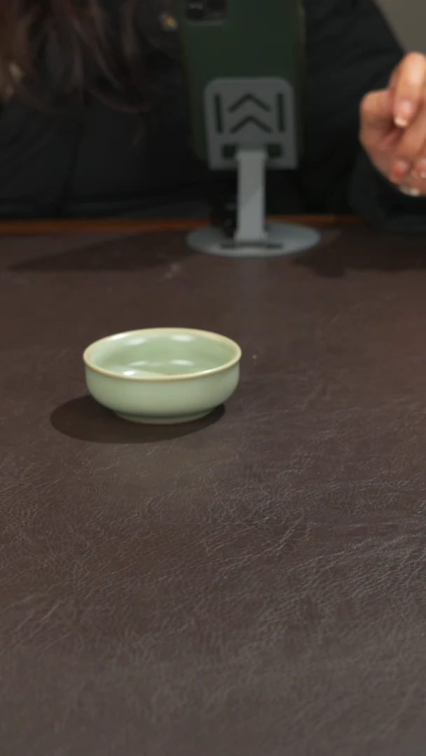 瓷宣宝汝瓷原矿原釉作品