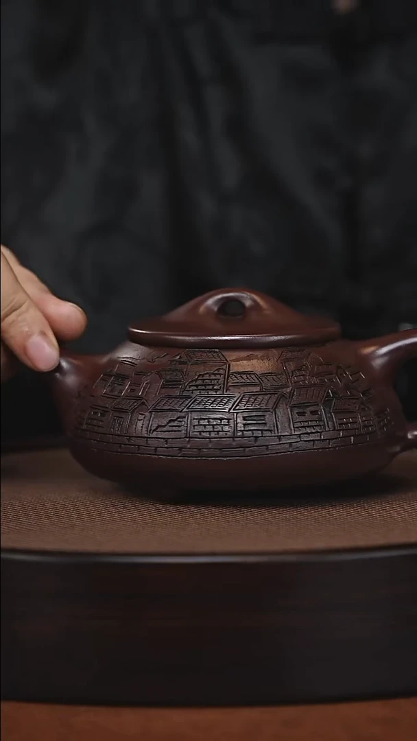 茶壶紫砂原矿紫砂壶