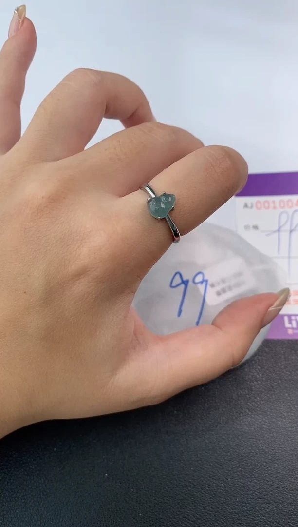 未镶嵌戒指翡翠天然A货翡翠