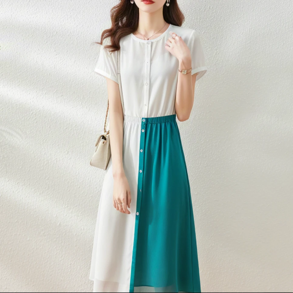 【141-150】锦燕服饰  韩版连衣裙