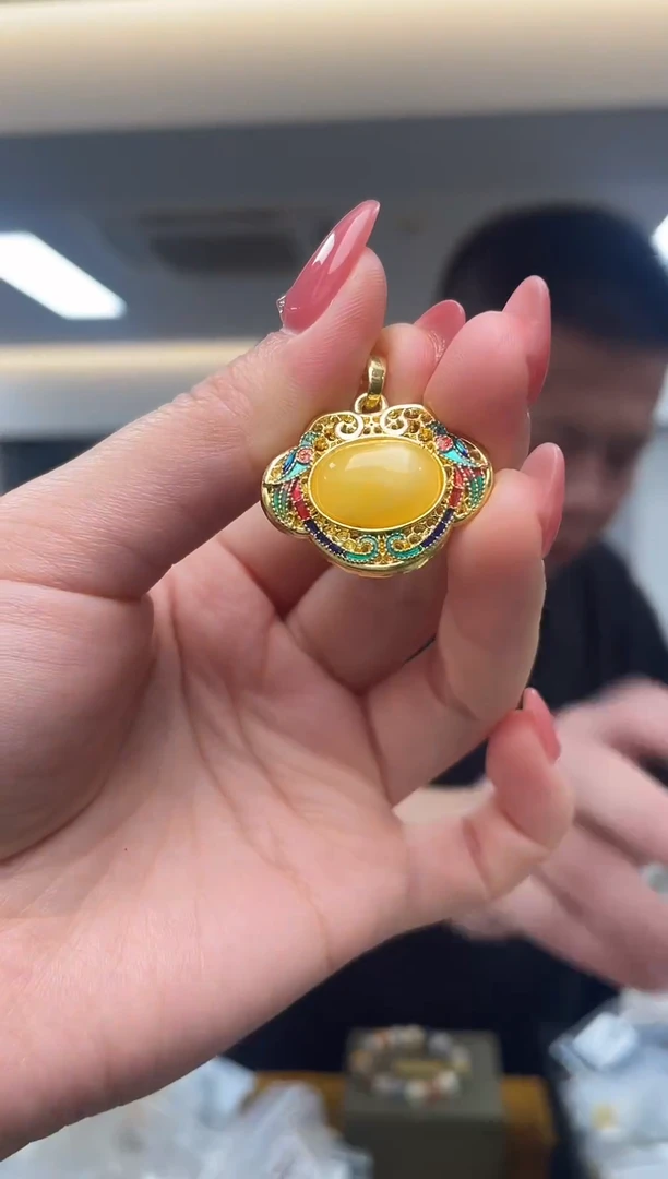 裸石蜜蜡未镶嵌（多样性发一件）