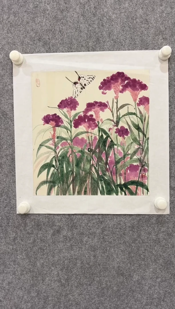 国画邹训精-1平尺-国画作品