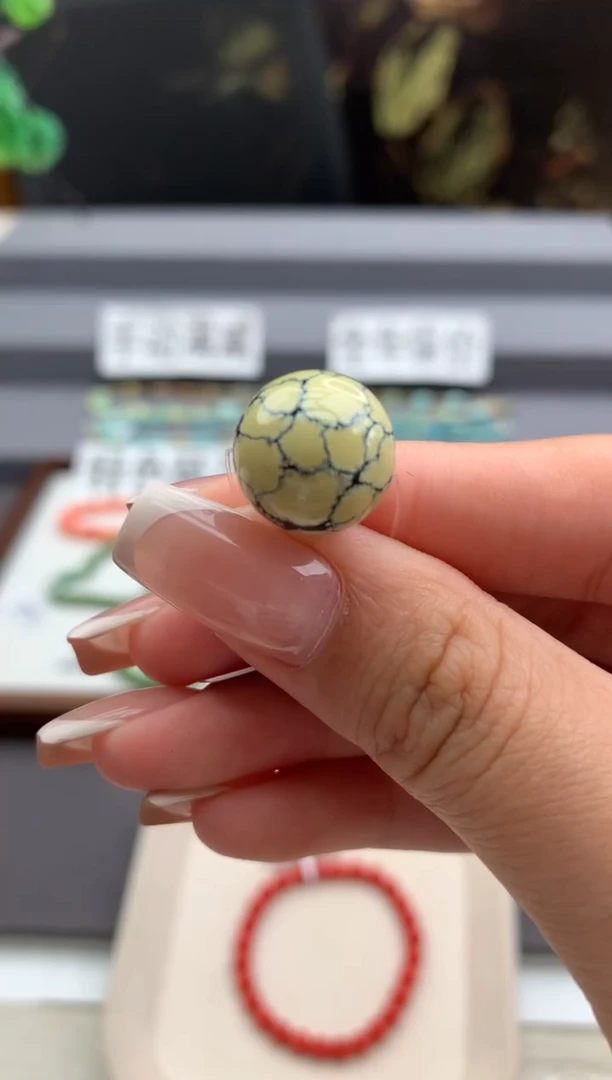 未镶嵌绿松石单珠顺.R93