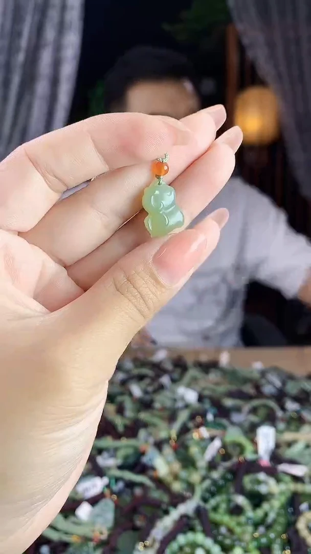 和田玉未镶嵌挂件多样性发货拍一发一