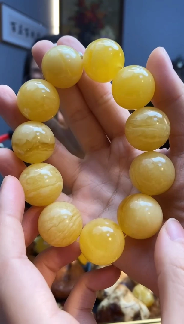 手链琥珀未镶嵌手串
