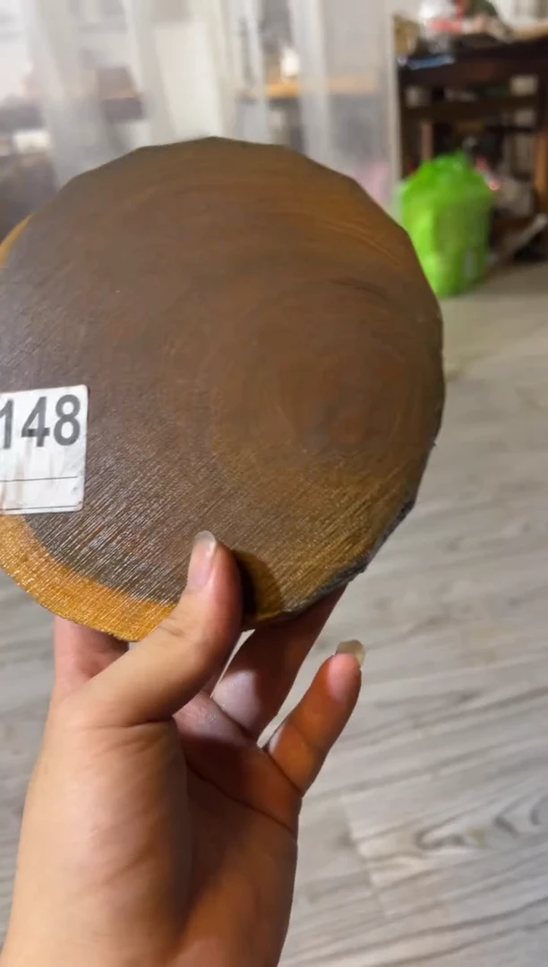 杂色豆（科檀/科特迪瓦檀木）D****a巴拉圭精品绿檀原木切片A148