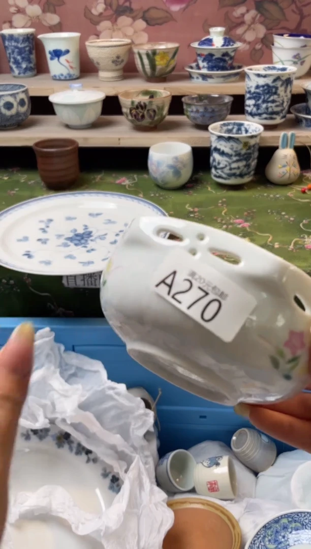 瓷片患***心瓷器瓷器瓷器A270