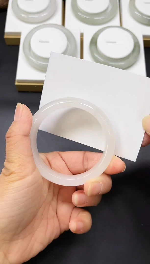 未镶嵌手镯石英质玉A59-57/58/59