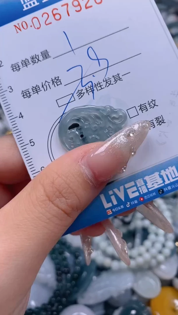 翡翠未镶嵌颈饰闪购0267920多样性发其一