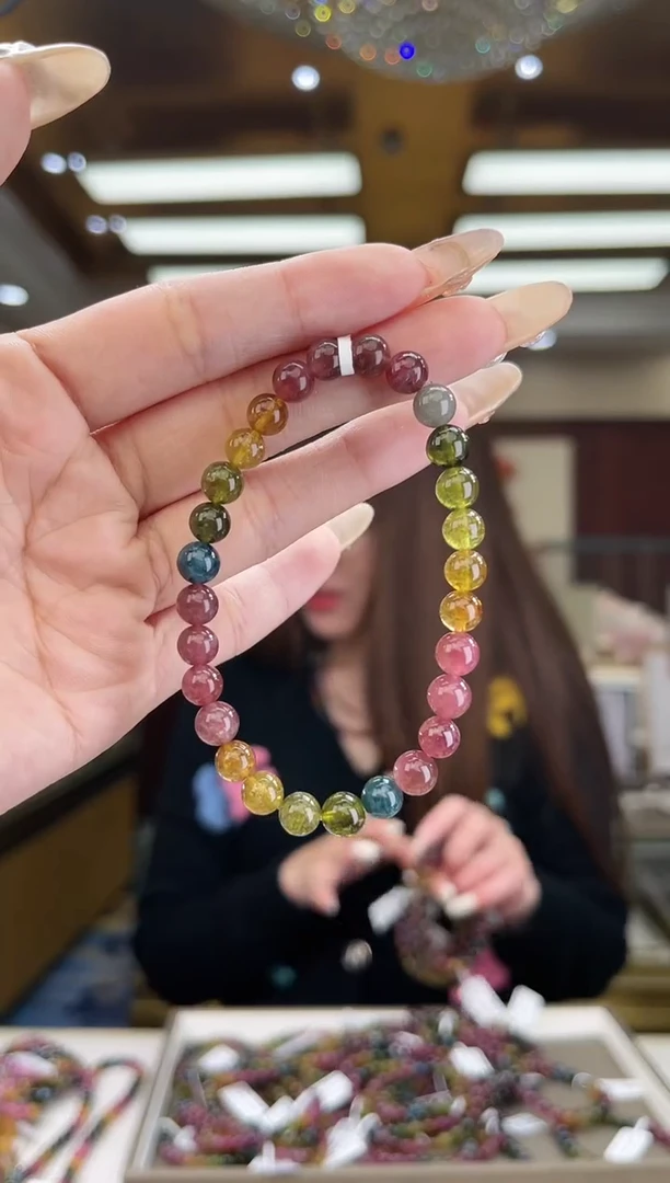 【闪购商品】碧玺/未镶嵌6mm+碧玺单圈多样性发货41