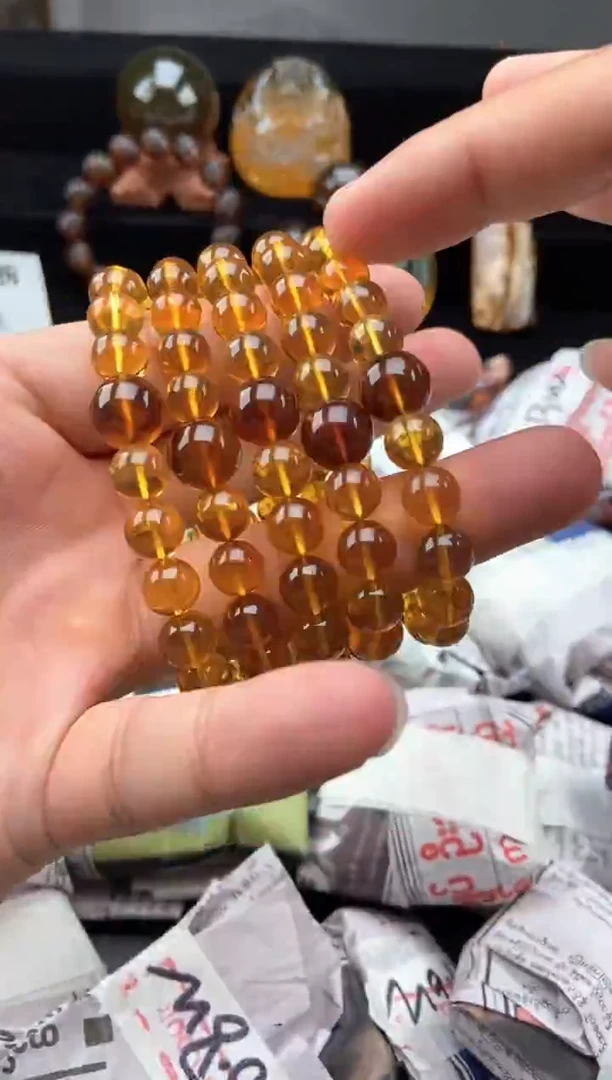 未镶嵌琥珀手链鸿运当头手串【多样性发货其中一】