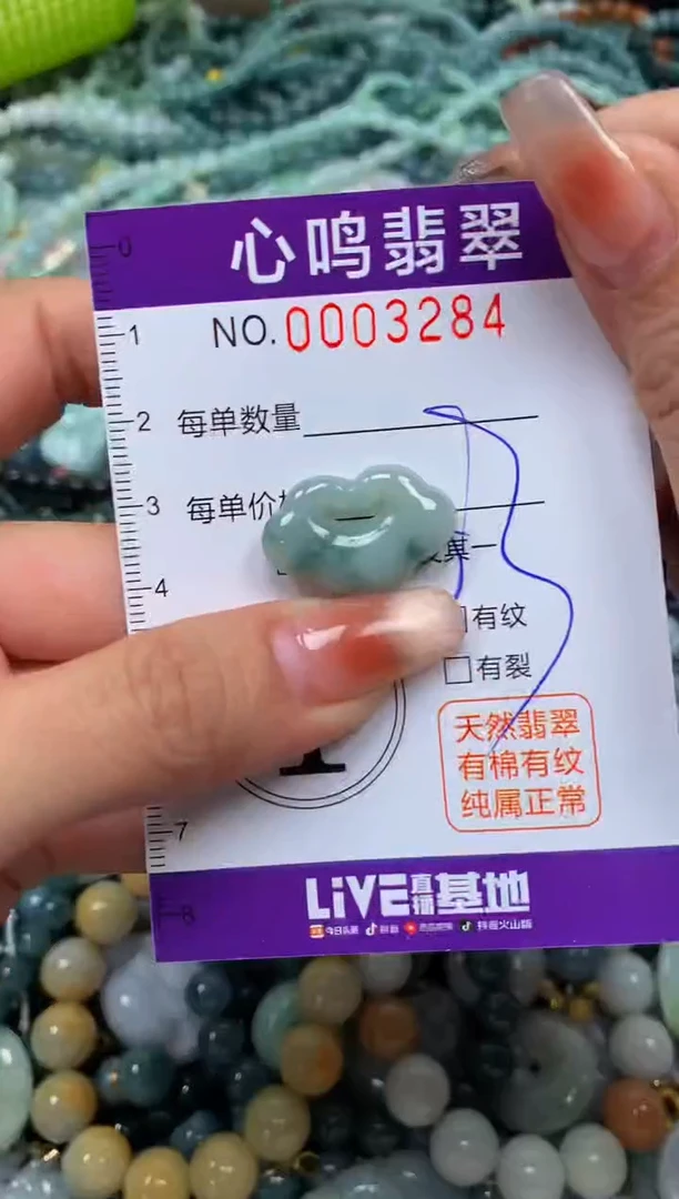 颈饰未镶嵌翡翠闪购003284