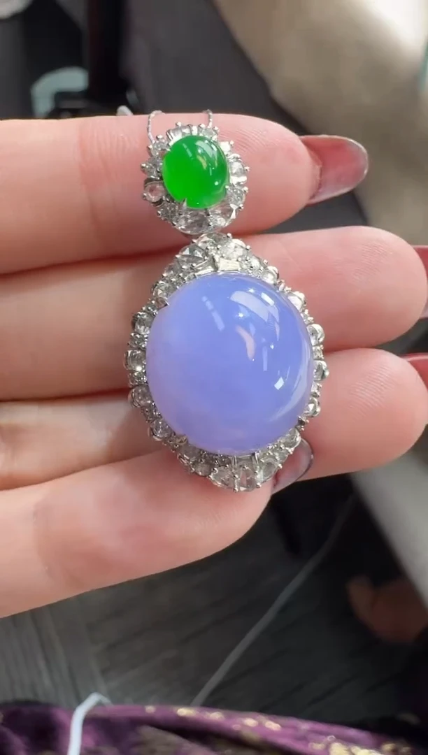 吊坠(不含链)未镶嵌翡翠发一件