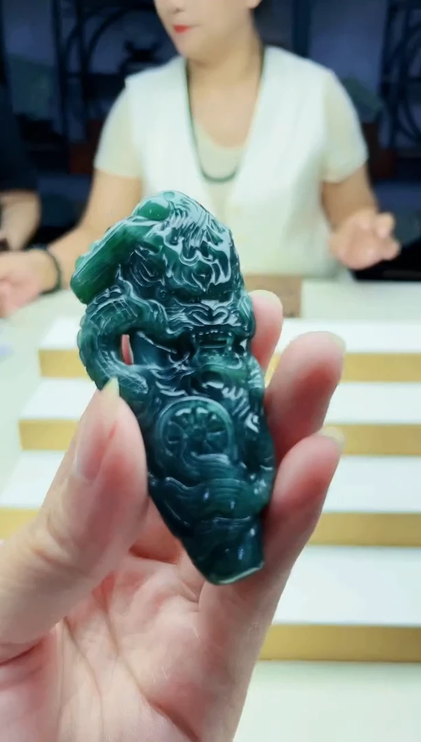 未镶嵌定制翡翠毛货08310088
