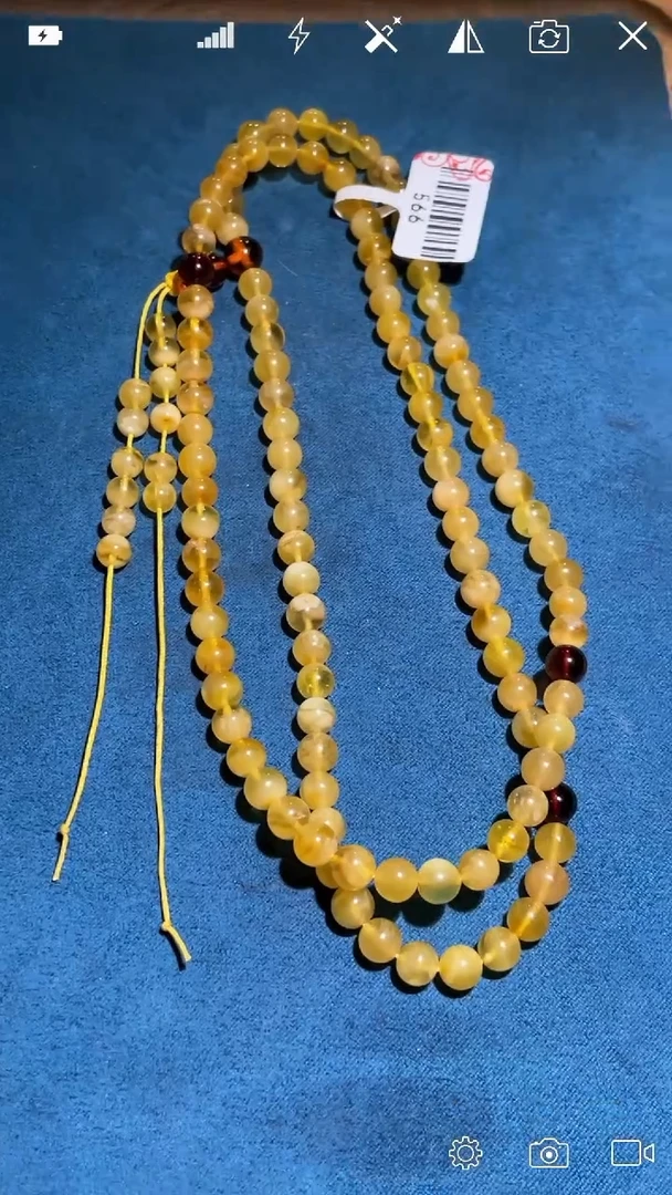 蜜蜡颈饰未镶嵌蜜蜡  卡7
