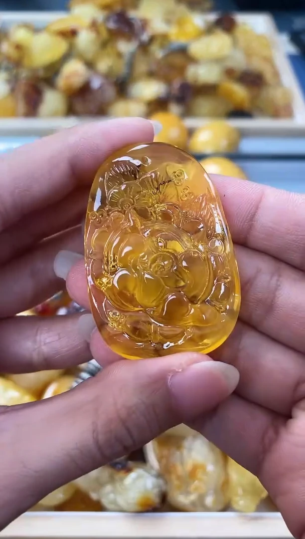 未镶嵌琥珀裸石天然琥珀蜜蜡
