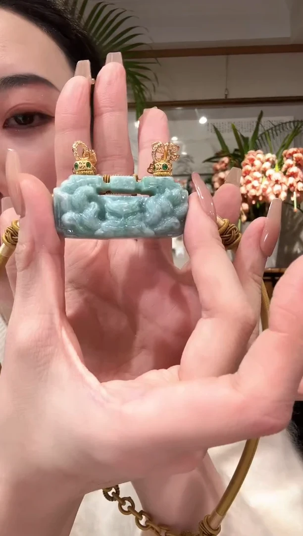 【闪购商品】翡翠颈饰未镶嵌国风