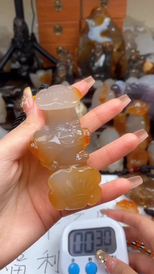 【闪购商品】玛瑙/玉髓颈饰未镶嵌AA