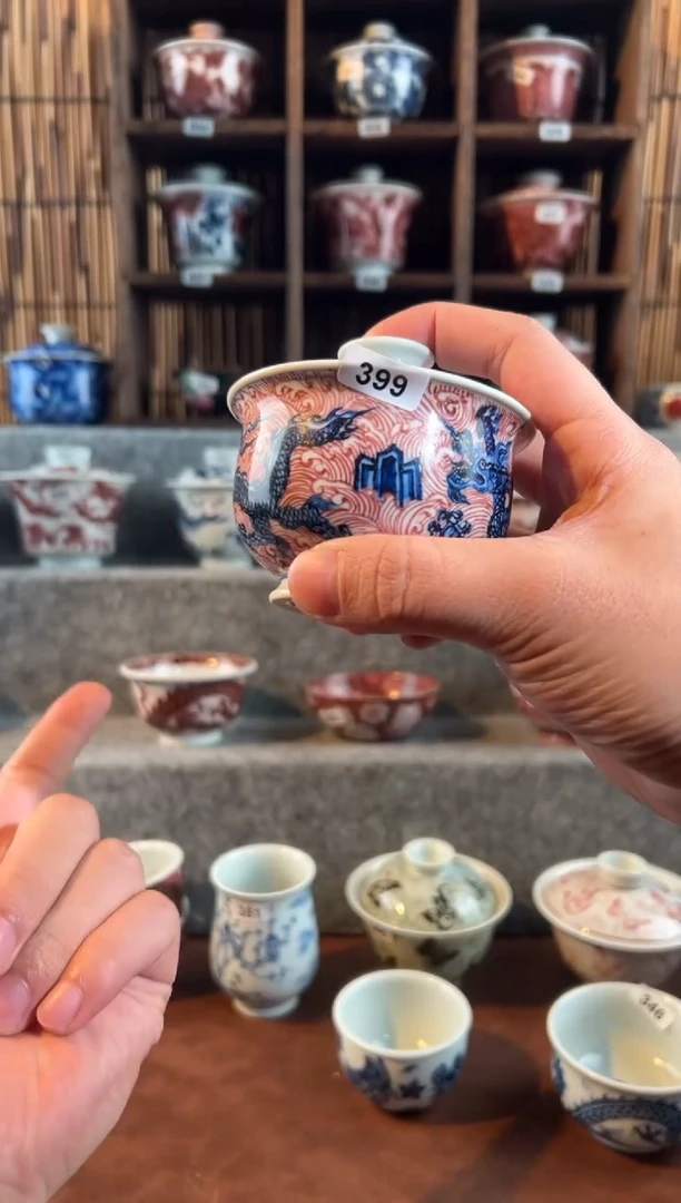 【闪购商品】399天禄言瓷手绘茶具