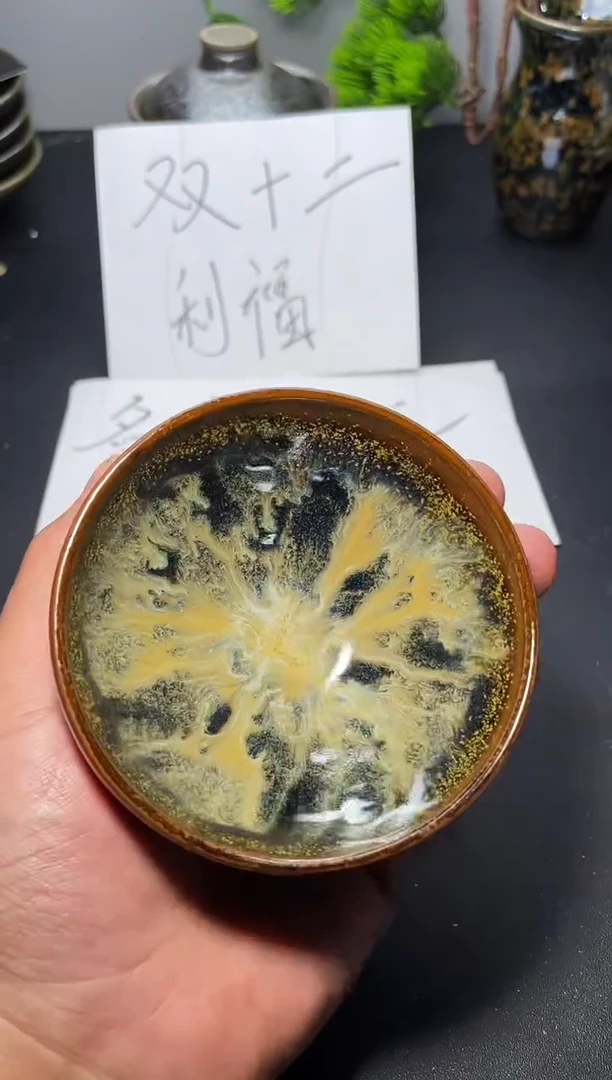 茶盏115叶紫建盏