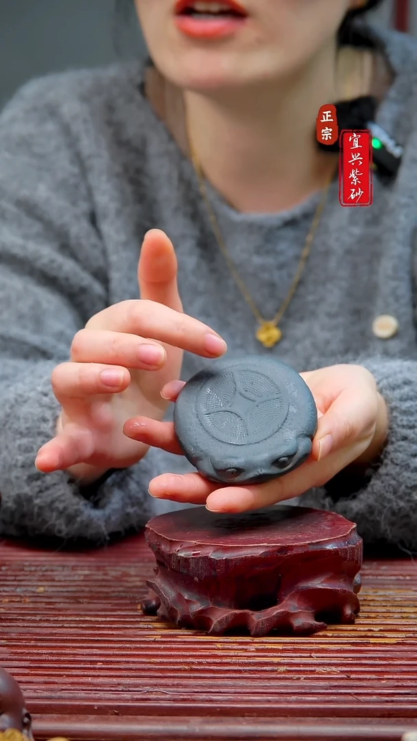 紫砂茶宠宜兴紫砂茶宠摆件