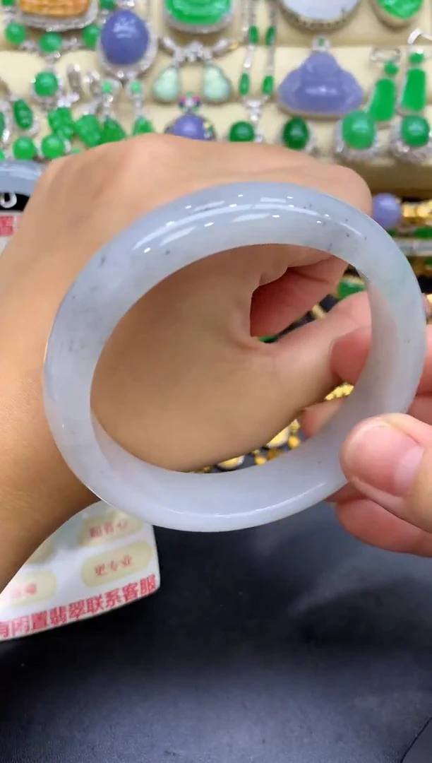 未镶嵌手镯翡翠180-中国好珍宝