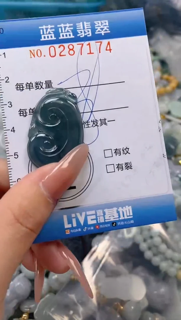 翡翠未镶嵌颈饰闪购0287174