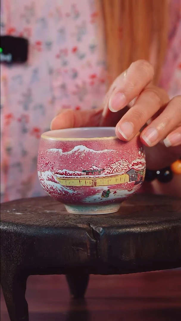 艺然堂手工手绘茶器