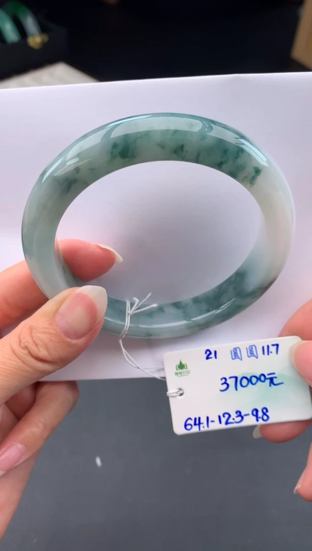 未镶嵌手镯翡翠翡翠自带#送人#，假一赔三