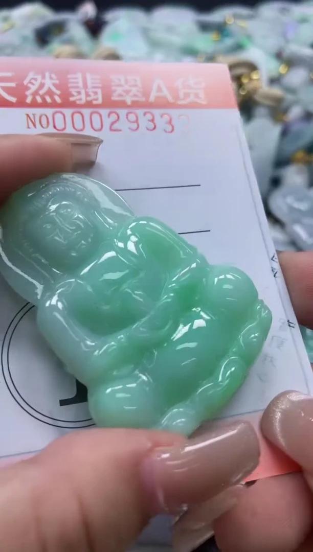 翡翠未镶嵌颈饰闪购0002933