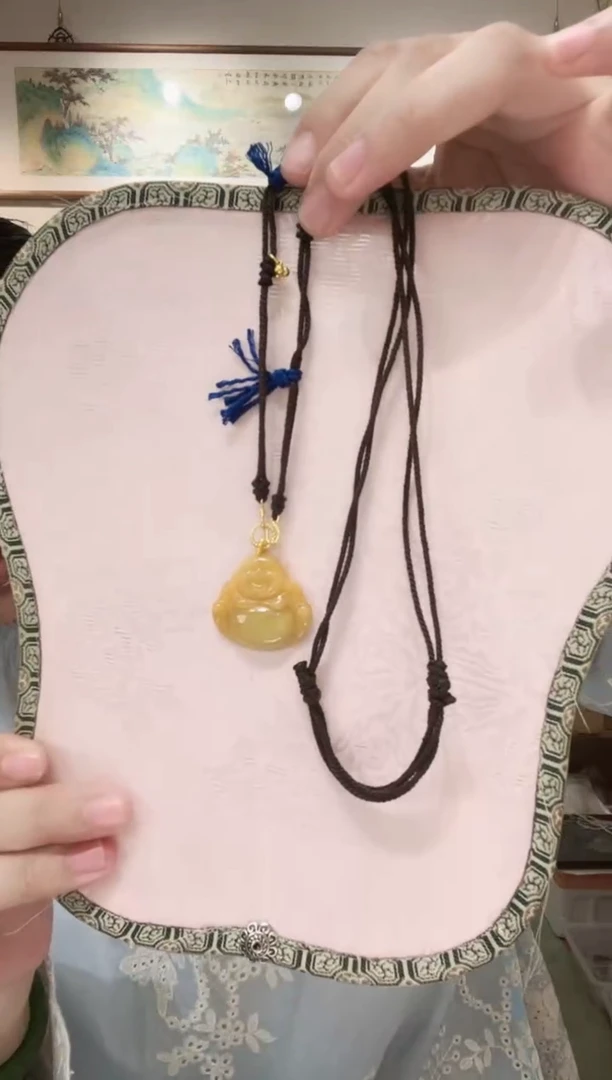 吊坠(赠链)合金翡翠1***萌国风