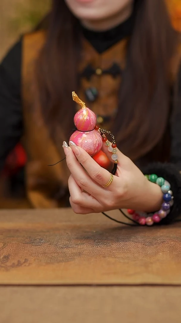 【闪购商品】147宴禾堂大漆脖挂葫芦68