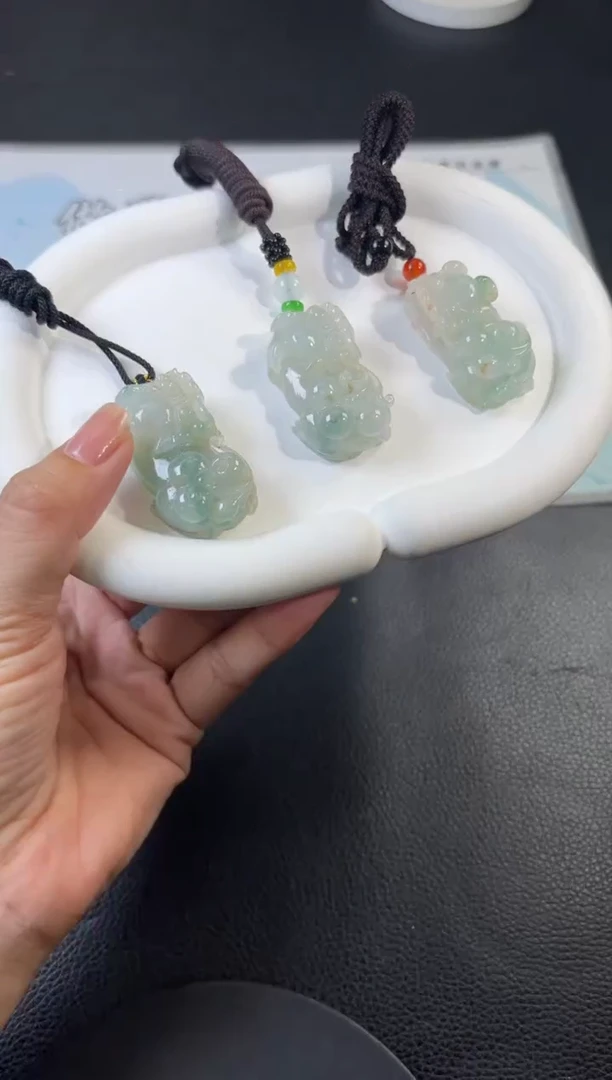 未镶嵌挂件翡翠多样性发一件ZCAG1641