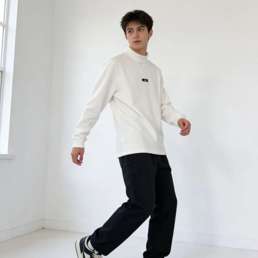 5008高端专享儿童秋季打底衫白色