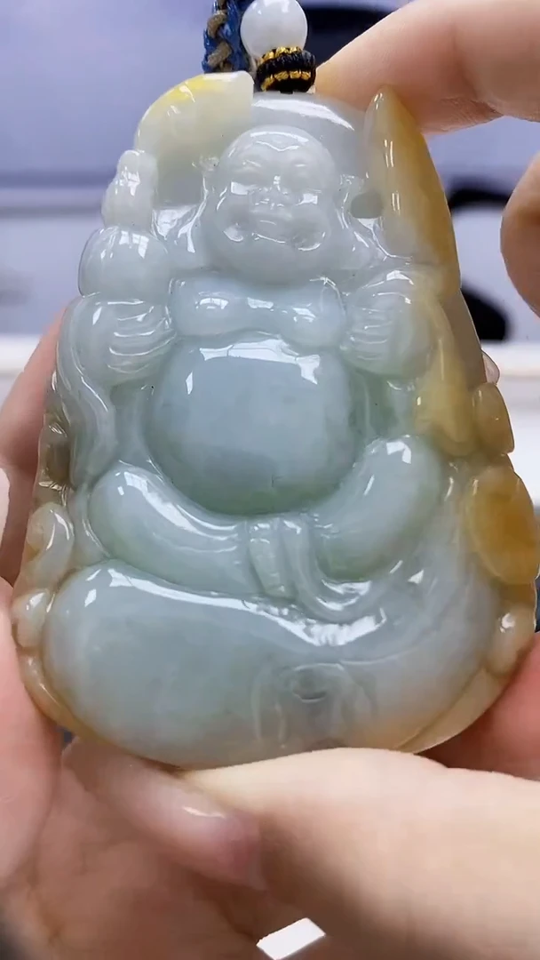 定制翡翠未镶嵌5060xx-毛货挂件137