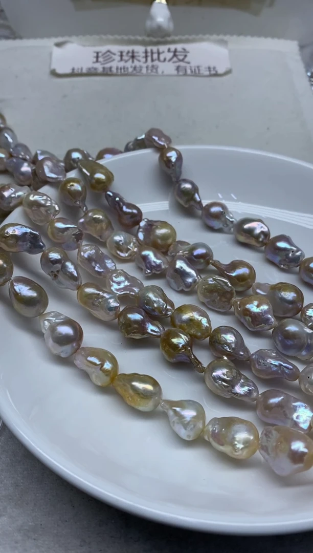 淡水珍珠未镶嵌颈饰大巴发1条