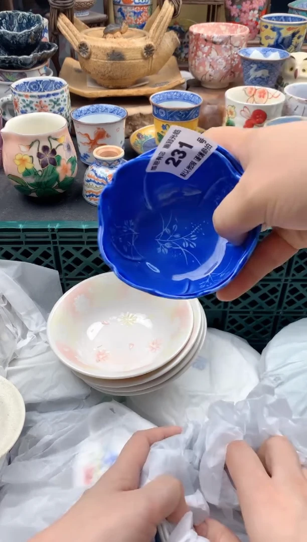 瓷片妮*吖231 号九姑娘工艺品瓷器（2只