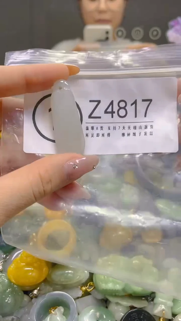 翡翠未镶嵌颈饰/Z/翡翠A货，一件也是批发价