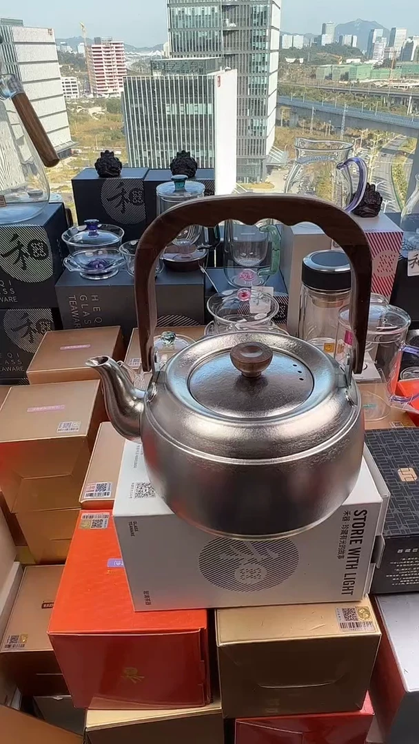 @@禾器泉润壶纯钛烧水壶