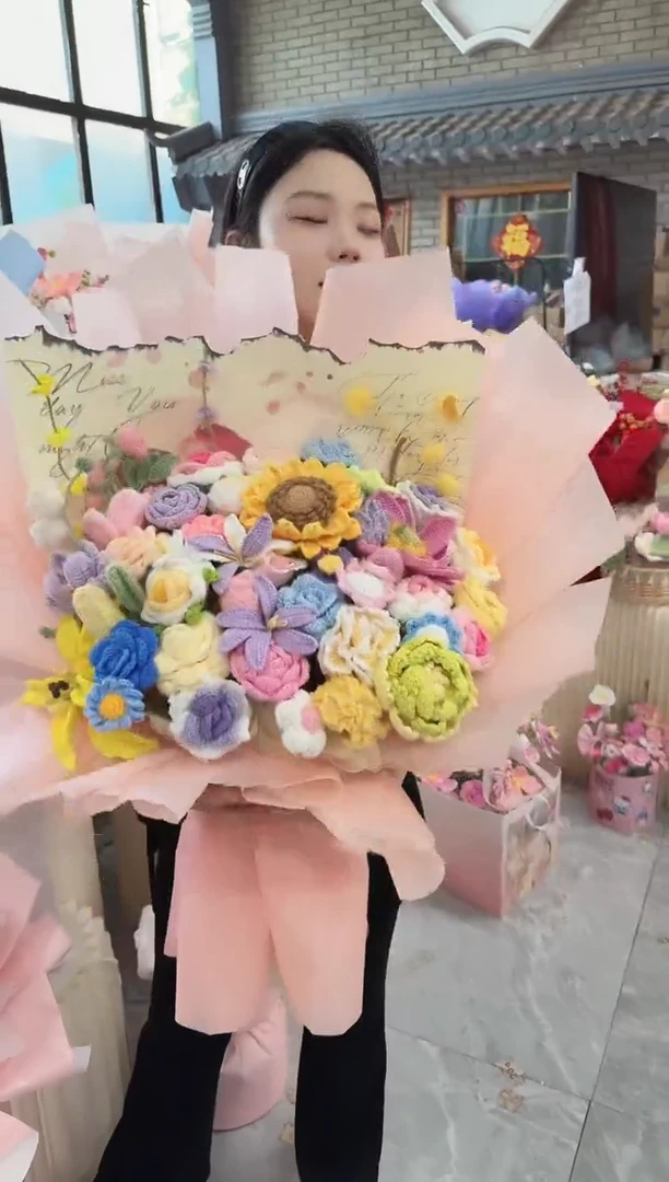 非遗手工花束   孤品清仓 ！！