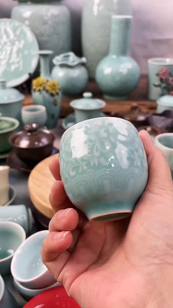 【闪购商品】福利款 慧仙青瓷 瓷器 主人杯