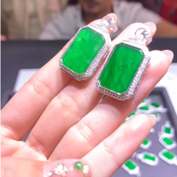 【逍遥严选】天然A货翡翠无事牌吊坠*2908/9681/多样性发/1件