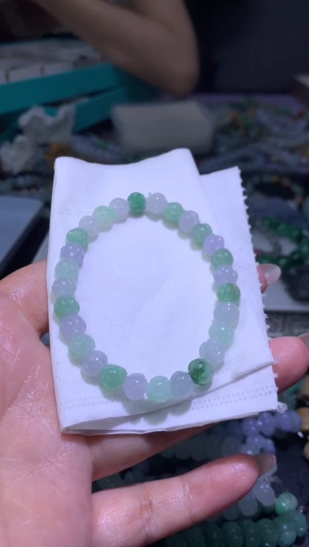 定制翡翠未镶嵌毛货