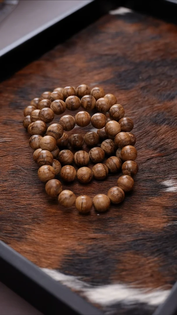 沉香手串卓CLQC10636-H惠安土沉卡13mm10g+天然野多样性发一