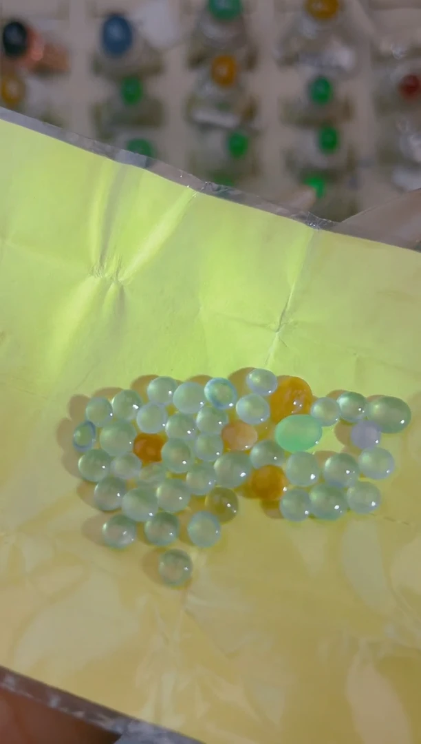 未镶嵌定制翡翠天然翡翠蛋面22