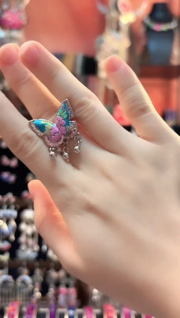 织绣 云织谣民族风精美饰品   41