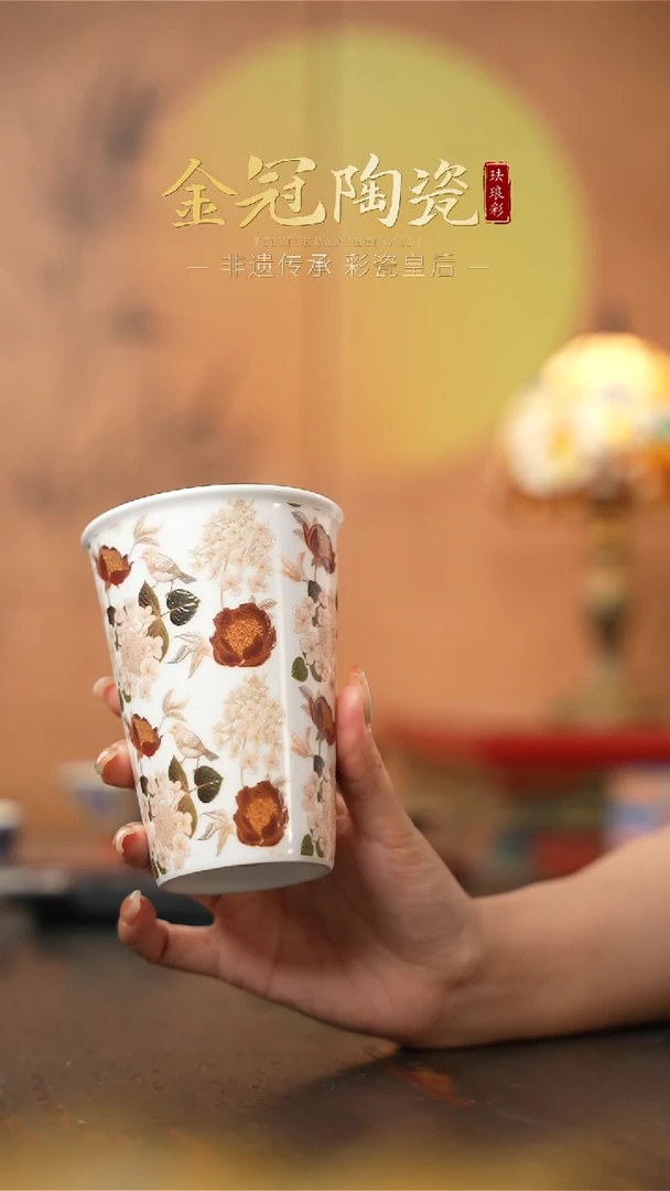 陶瓷风过枫林· 【可乐杯】