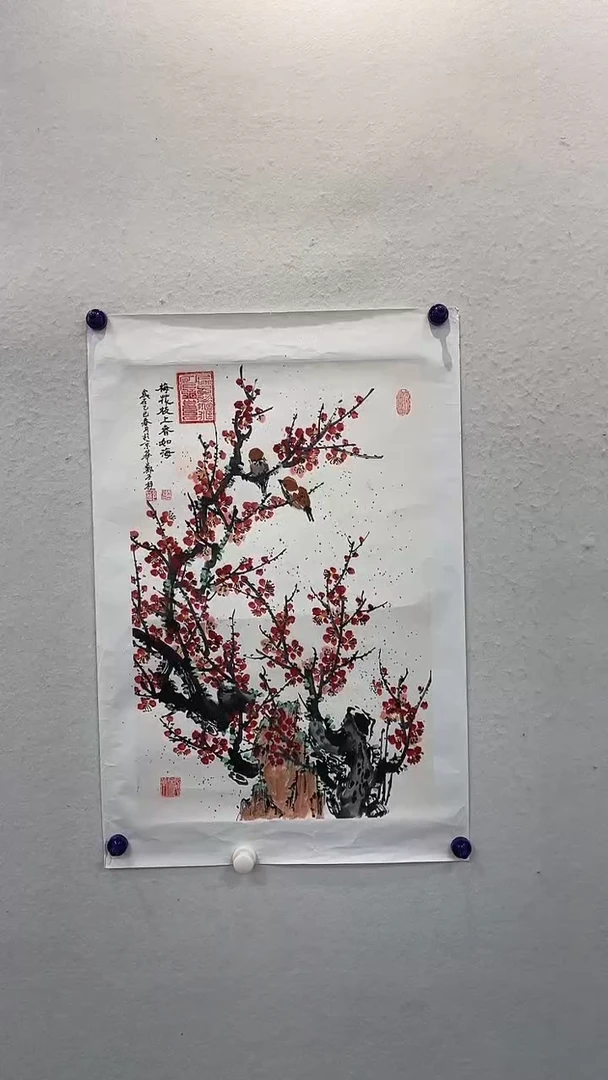 国画郑老师-作品