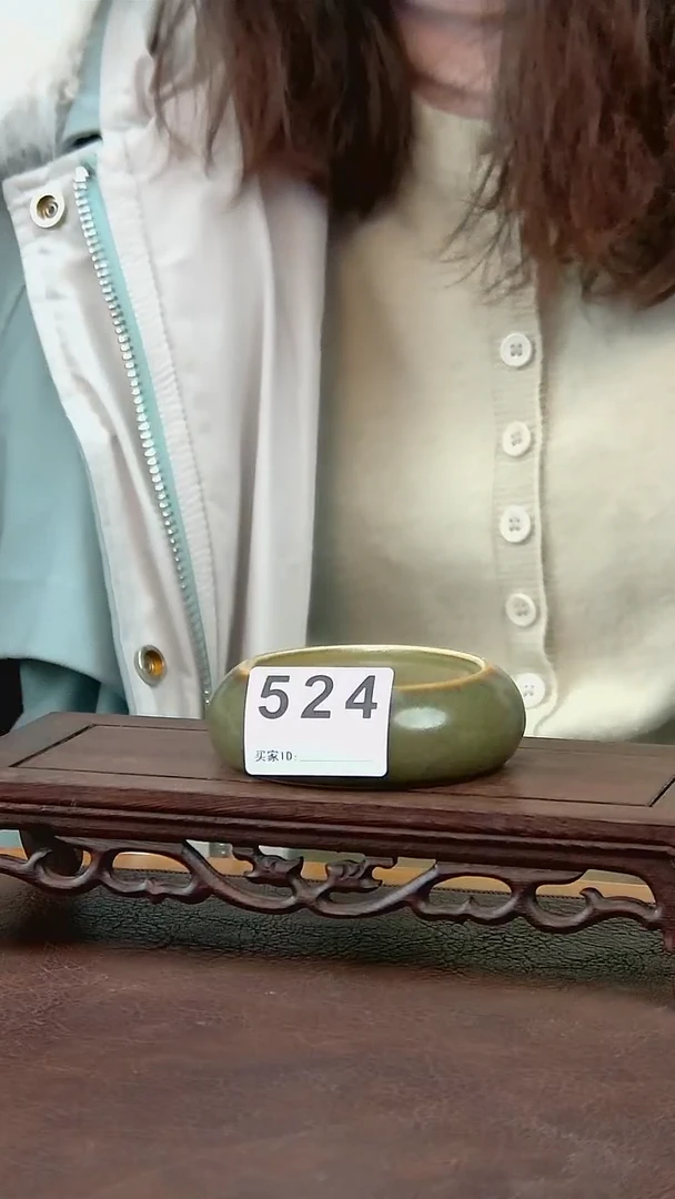 茶叶末釉壶承524