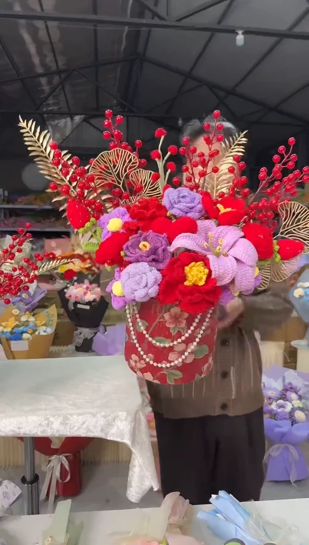 非遗手工花束，孤品清仓！！
